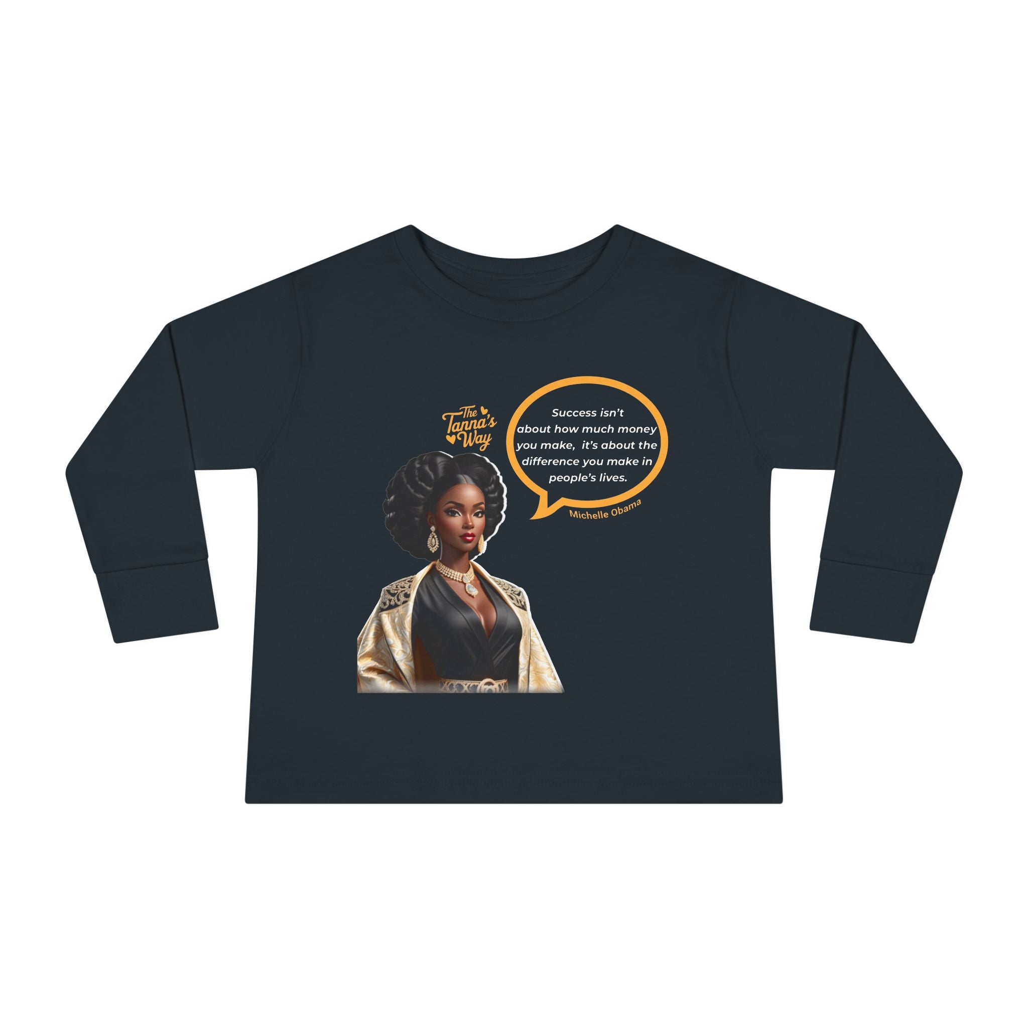 Michelle Obama | Toddler Long Sleeve Tee